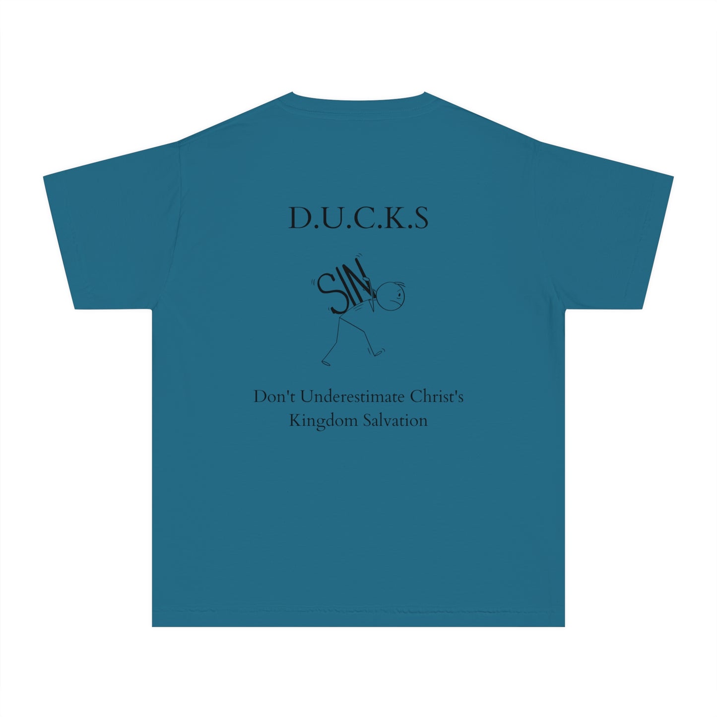 Youth Ducks Christian Black Words