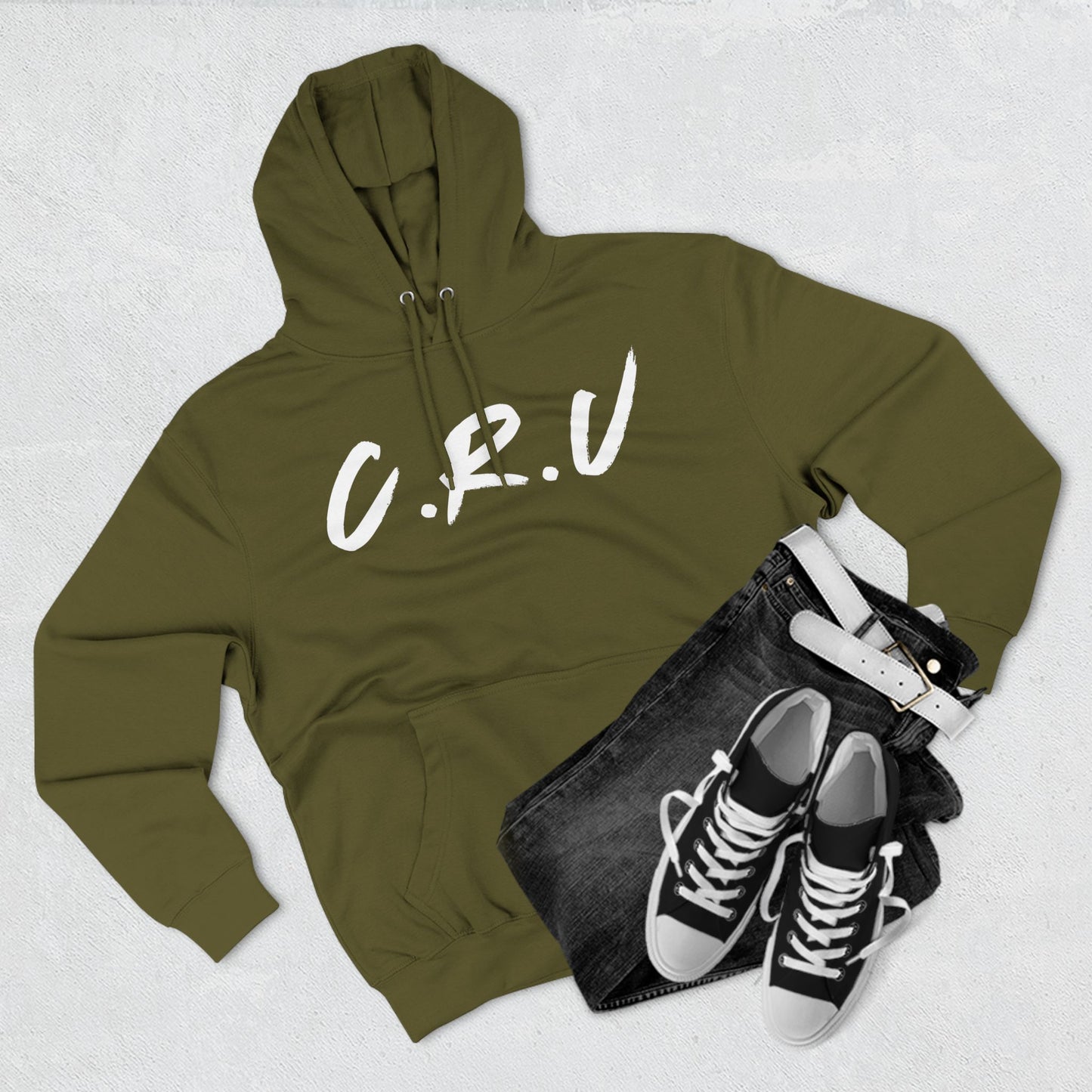 Cru White Hoodie
