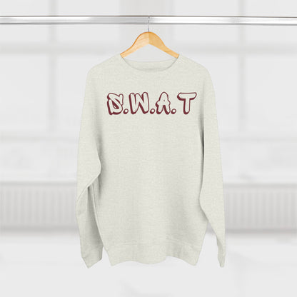Swat Christian Marron Words Crewneck