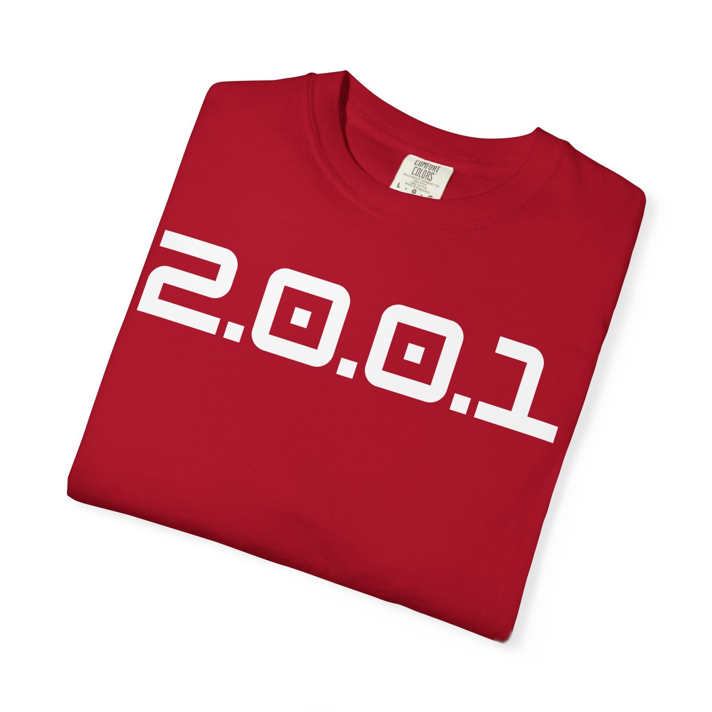 Adult 2001 Christian White Words Heavyweight