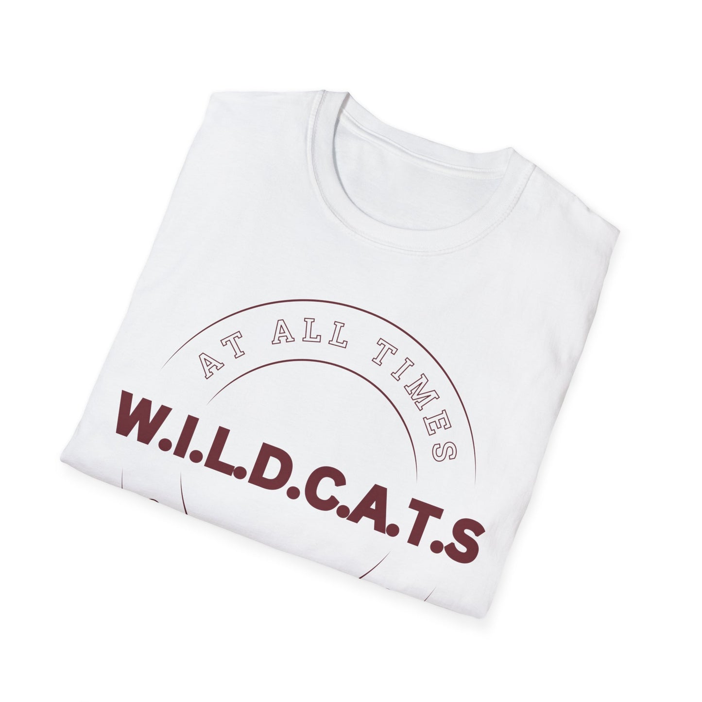 Wildcats Christian Marron Letters & Picture