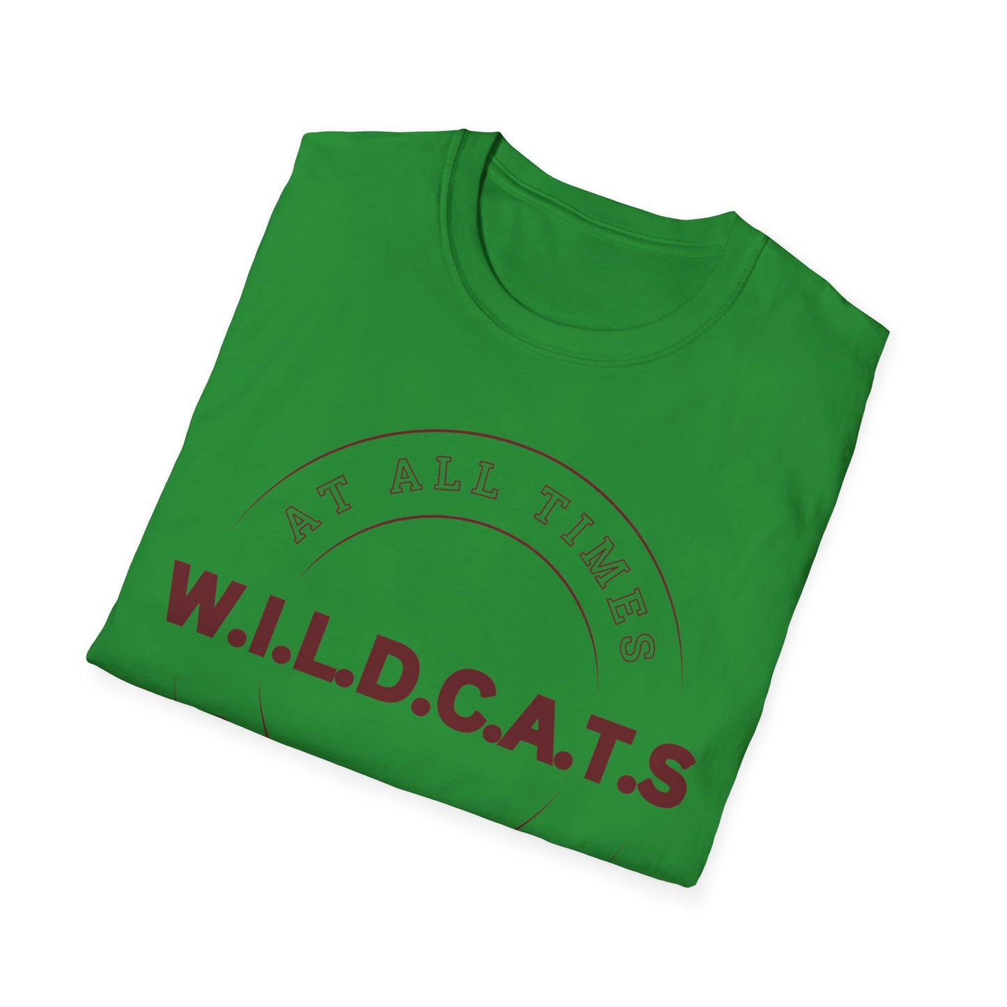 Wildcats Christian Marron Letters & Picture