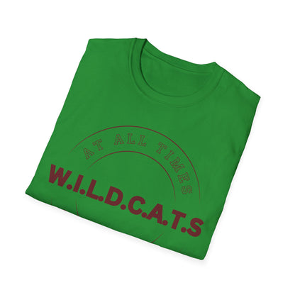 Wildcats Christian Marron Letters & Picture