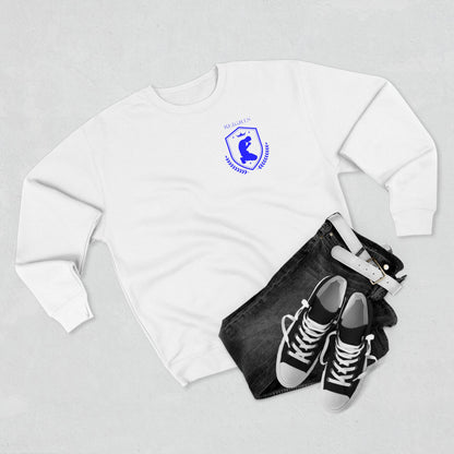 Heights Christian Blue Letters & Image Crewneck