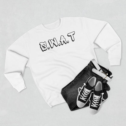 Adult Swat Christian Black Words Crewneck