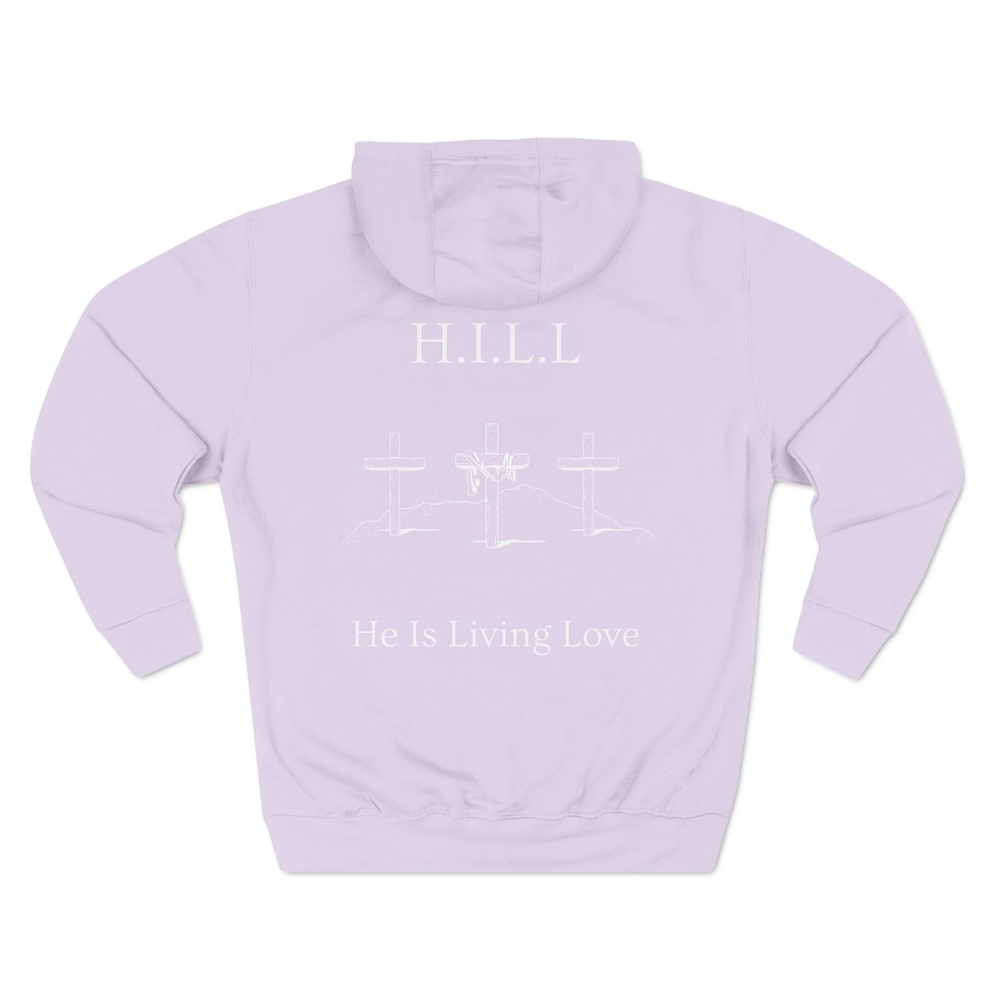 Hill Christian White Words Hoodie