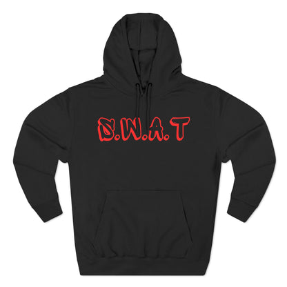 Swat Christian Red Words Hoodie
