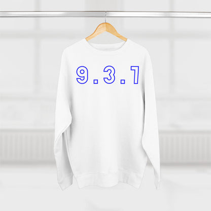 931 Crewneck Blue Words