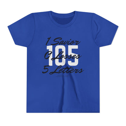 Youth 105 Christian Black and White Letters