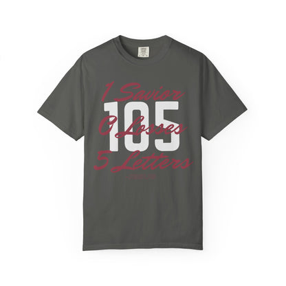 Adult 105 Christian Marron and White Letters