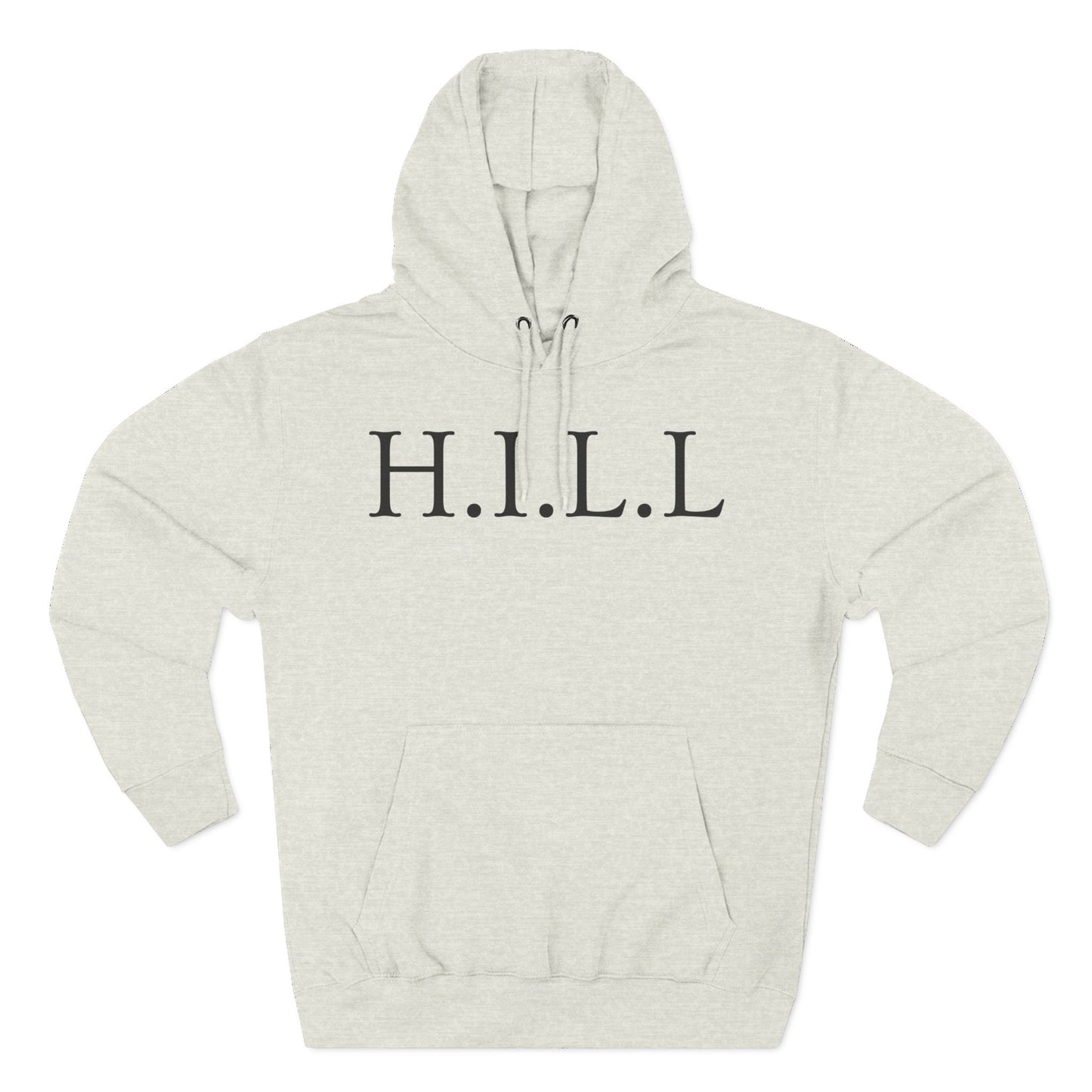 Hill Christian Black Words Hoodie