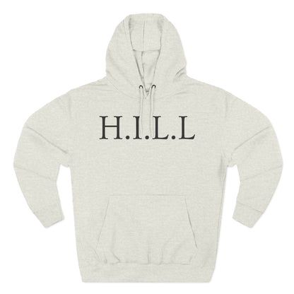 Hill Christian Black Words Hoodie