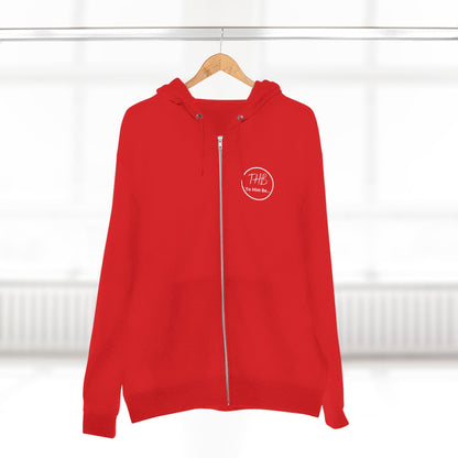 Clothe Yourself White Hoodie Zipper (scripture)
