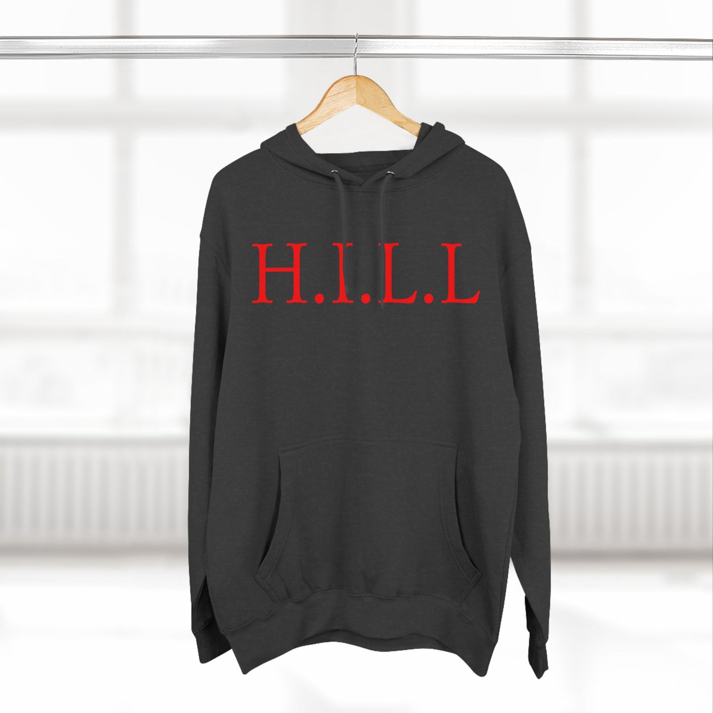 Hill Christian Red Words Hoodie