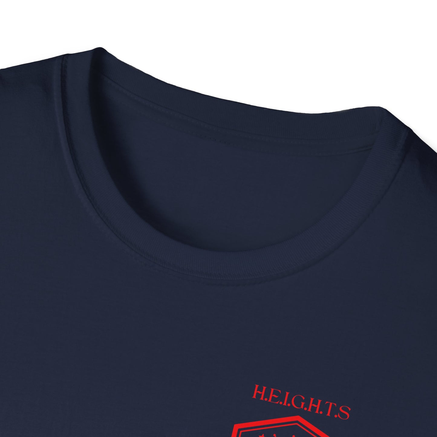 Heights Christian Red Letters & Image