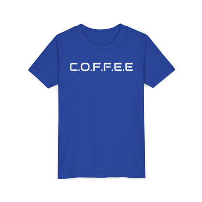 Youth Adult Coffee Christian White Letters & Image