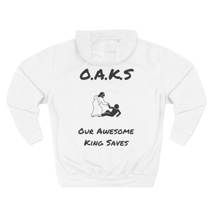 Adult Oaks Christian Black Pullover Hoodie