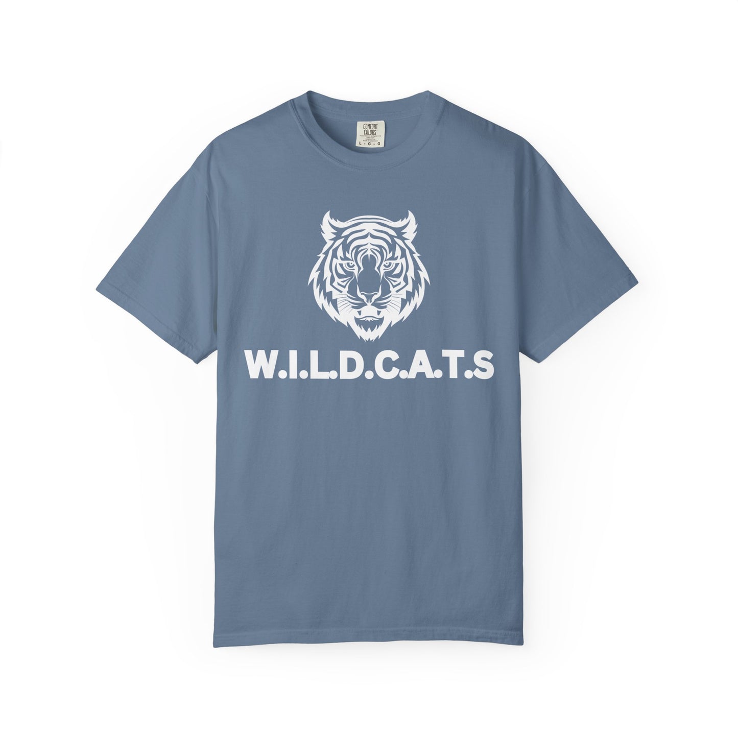 Wildcats Christian White Letters & Picture Specialty