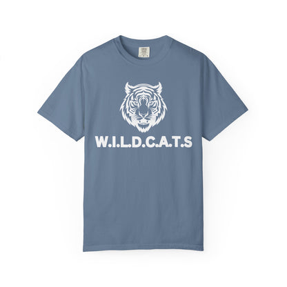 Wildcats Christian White Letters & Picture Specialty