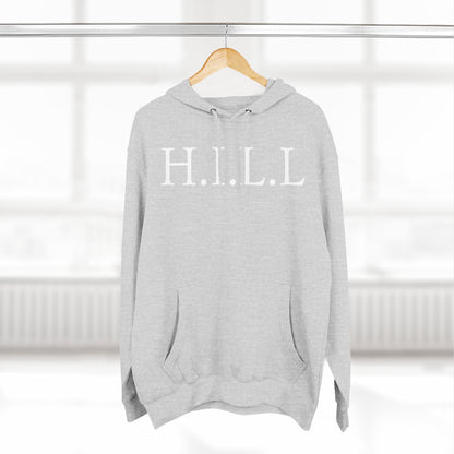 Adult Hill Christian White Words Pullover Hoodie