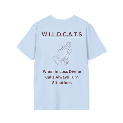 Wildcats Christian Marron Letters & Picture