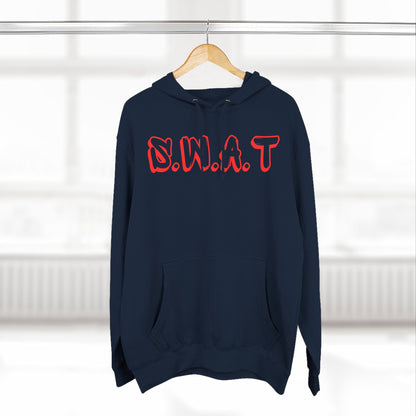 Swat Christian Red Words Hoodie