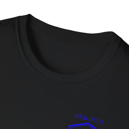Heights Christian Blue Letters & Image