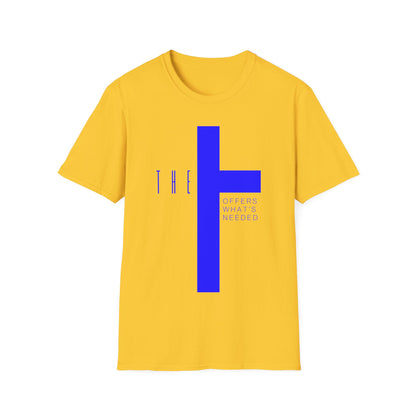 T-Town Blue Cross & Letters Blended