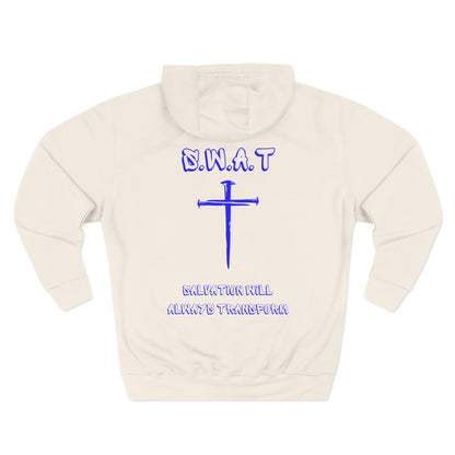 Swat Christian Blue Words Hoodie