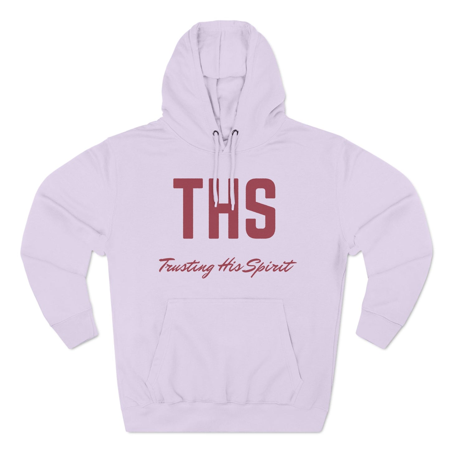 Adult THS Christian Marron Letters Hoodie