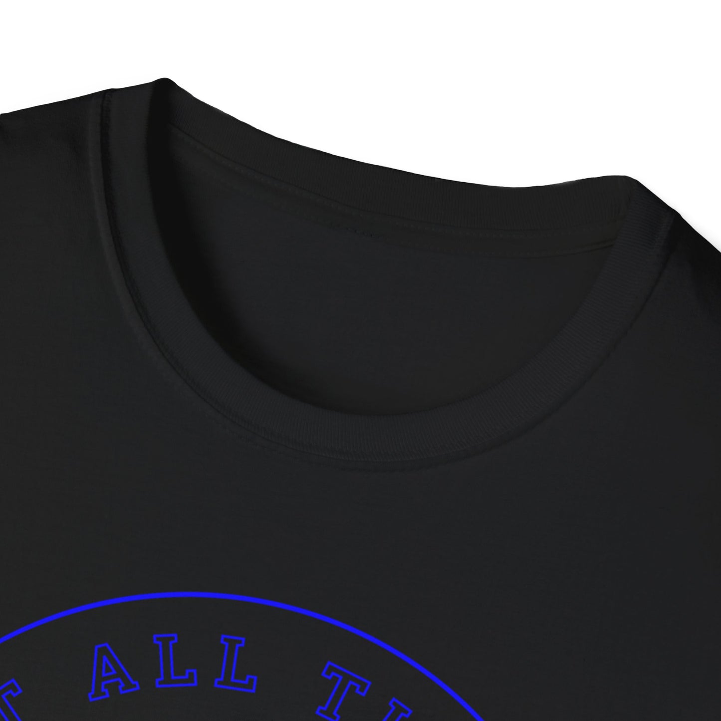Wildcats Christian Blue Letters & Picture