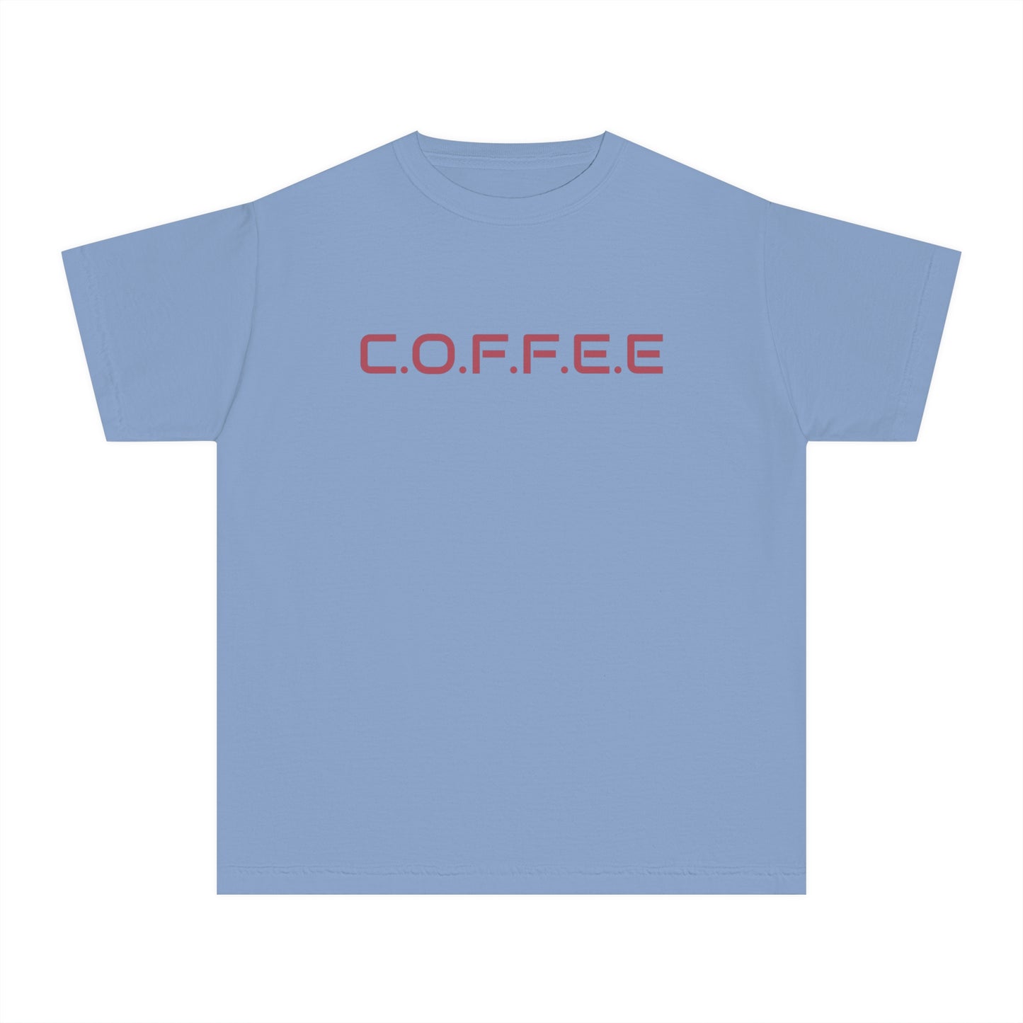 Youth Adult Coffee Christian Marron Words Only