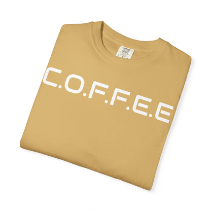 Adult Coffee Christian White Letters & Image