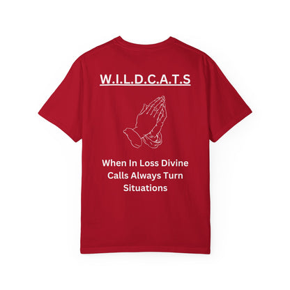 Adult Wildcats White Letters & Image Specialty Heavyweight