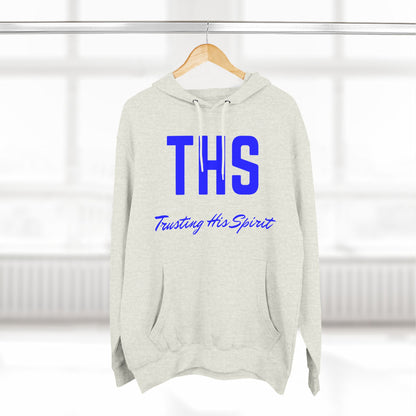 Adult THS Christian Blue Letters Hoodie