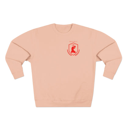 Heights Christian Red Letters & Image Crewneck