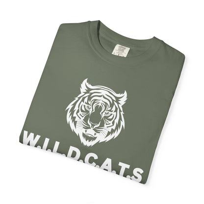 Wildcats Christian White Letters & Picture Specialty