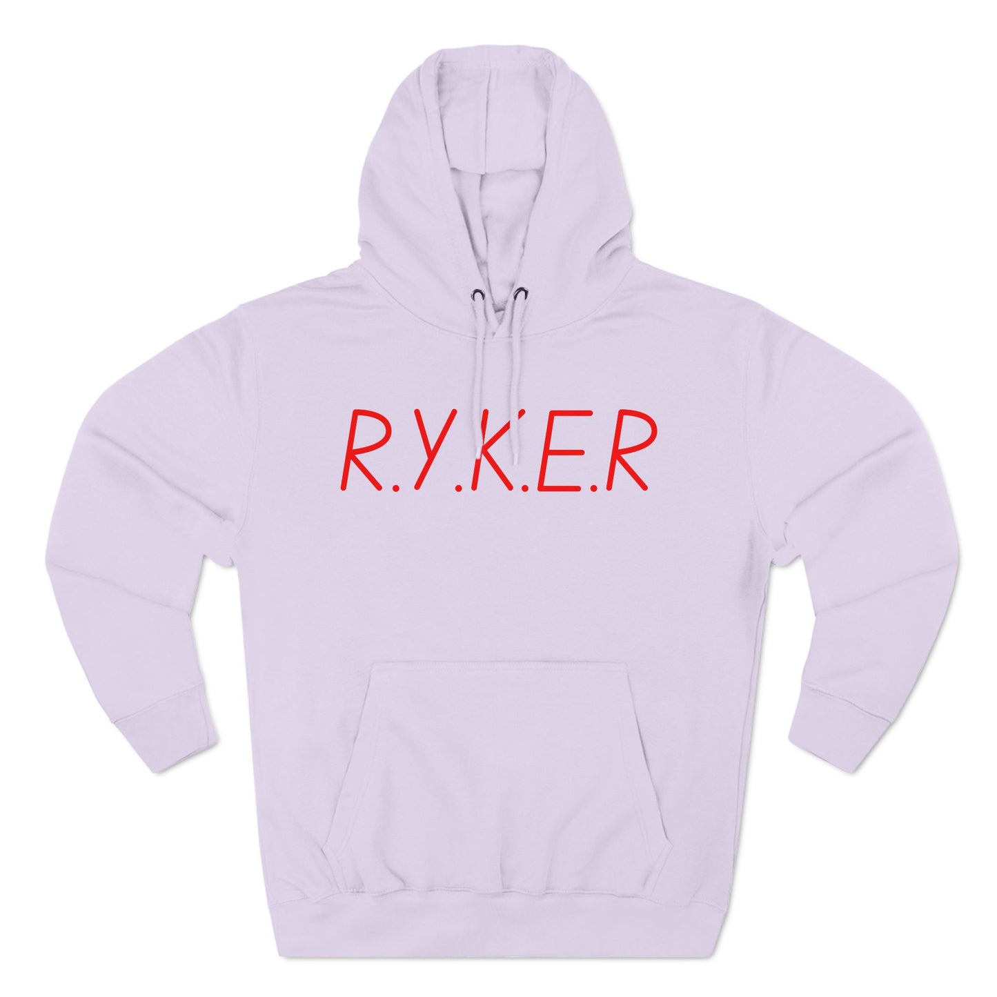 RYKER Christian Red Letters Hoodie