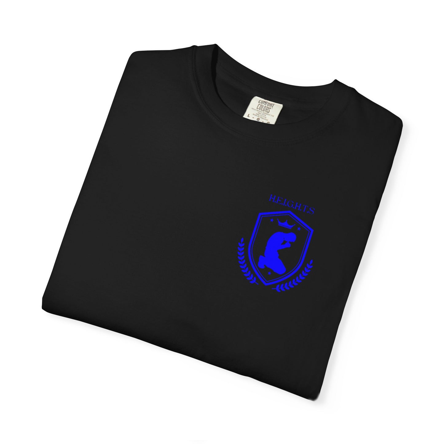 Heights Christian Blue Letters & Image