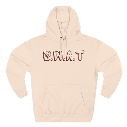 Swat Christian Marron Words Hoodie