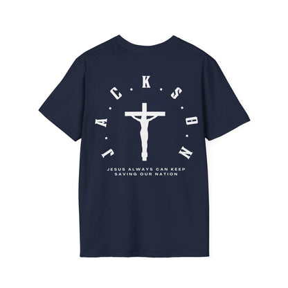 Jackson Believing Christian White Letters & Cross