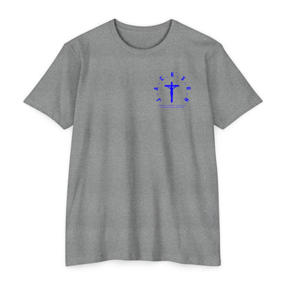 Jackson Blue Cross & Letters Blended