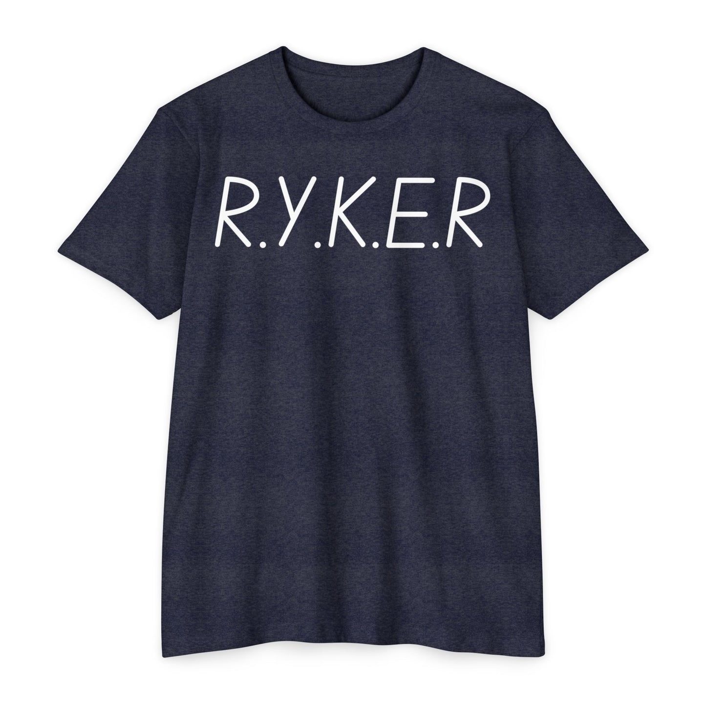 Adult RYKER Christian White Letters Premium Tee