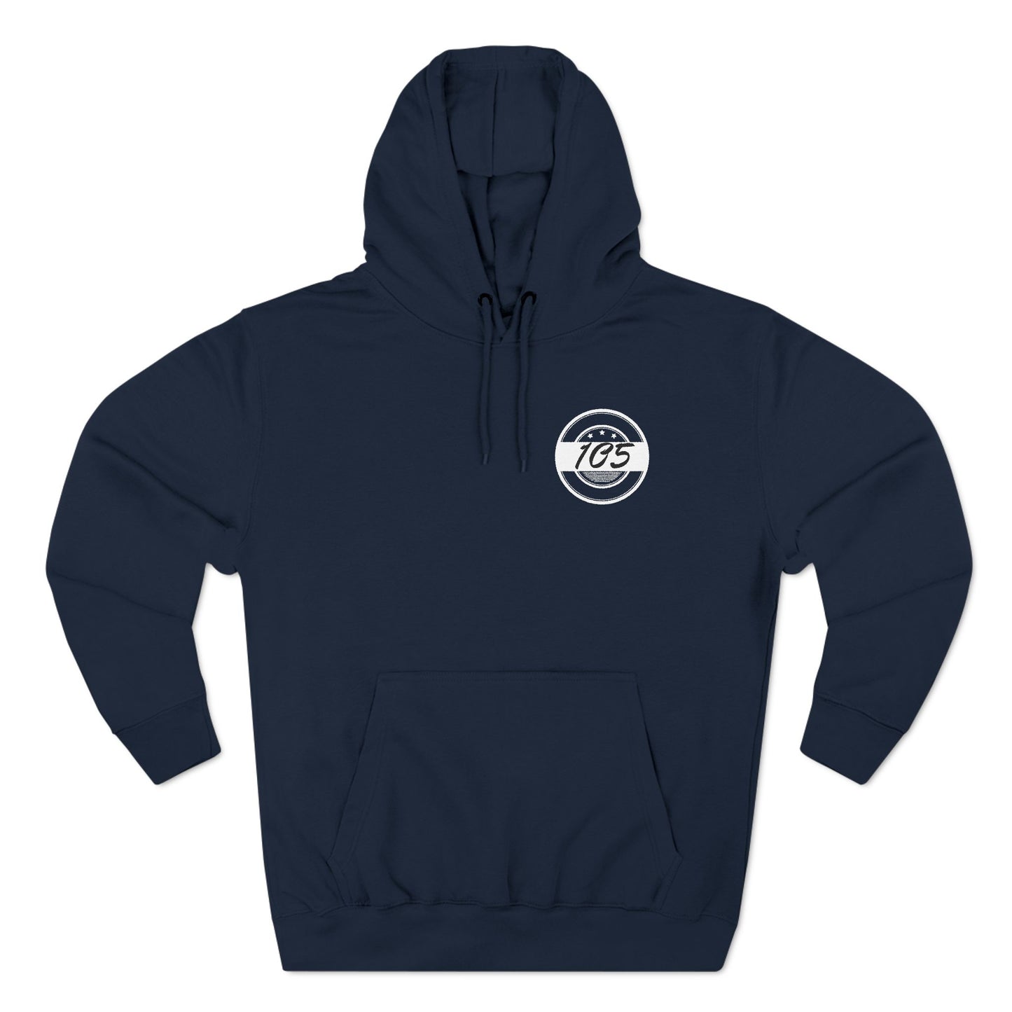 Adult 105 Christian White and Black Letters Hoodie