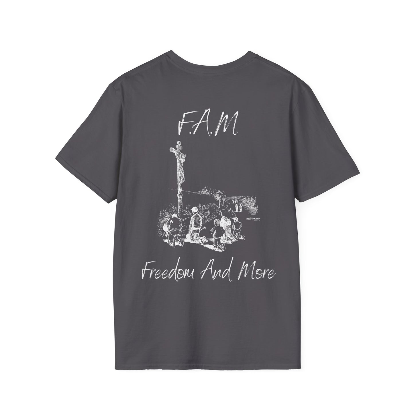 Fam Christian White Letters & Image