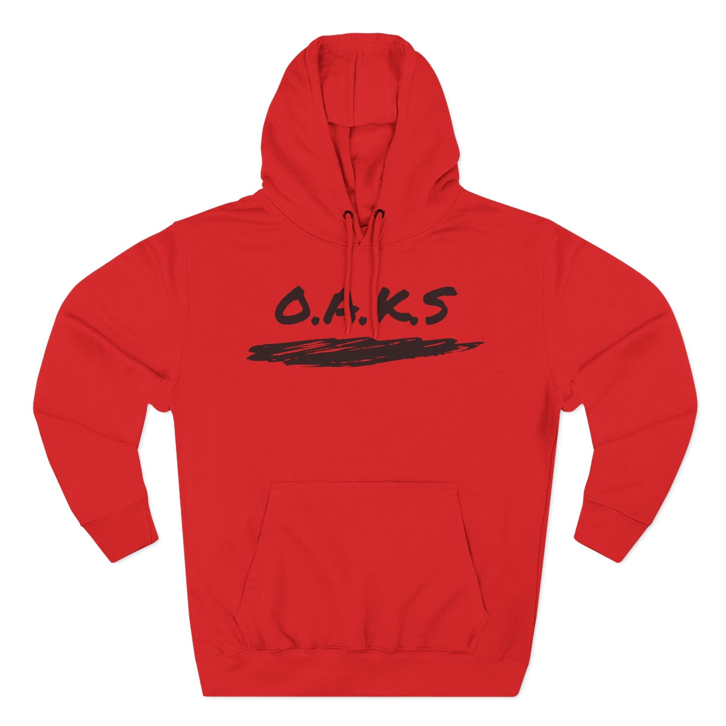 Adult Oaks Christian Black Pullover Hoodie