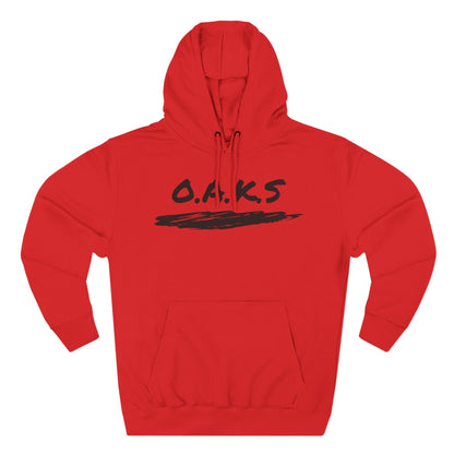 Adult Oaks Christian Black Pullover Hoodie