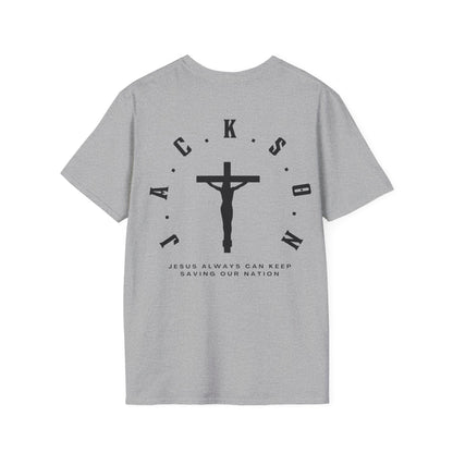 Jackson Believing Christian Black Letters & Cross