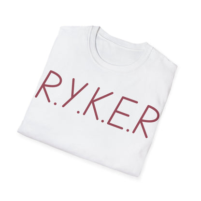 RYKER Christian Marron Letters