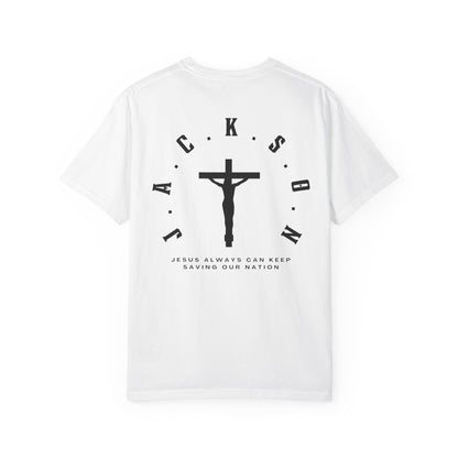 Adult Jackson Christian Black Letters & Cross Heavyweight